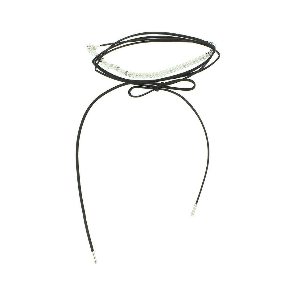 CHOKER MULTI VUELTA ESPIGA METAL