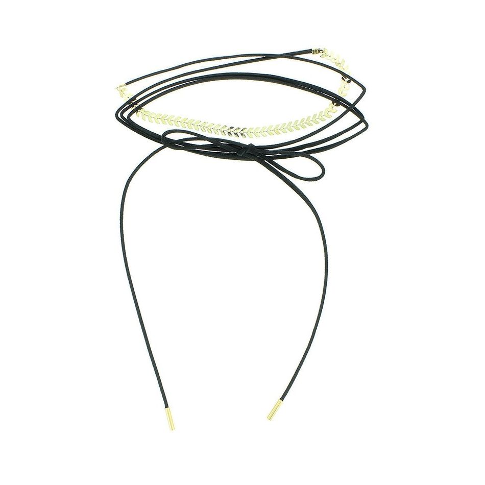 CHOKER MULTI VUELTA ESPIGA METAL