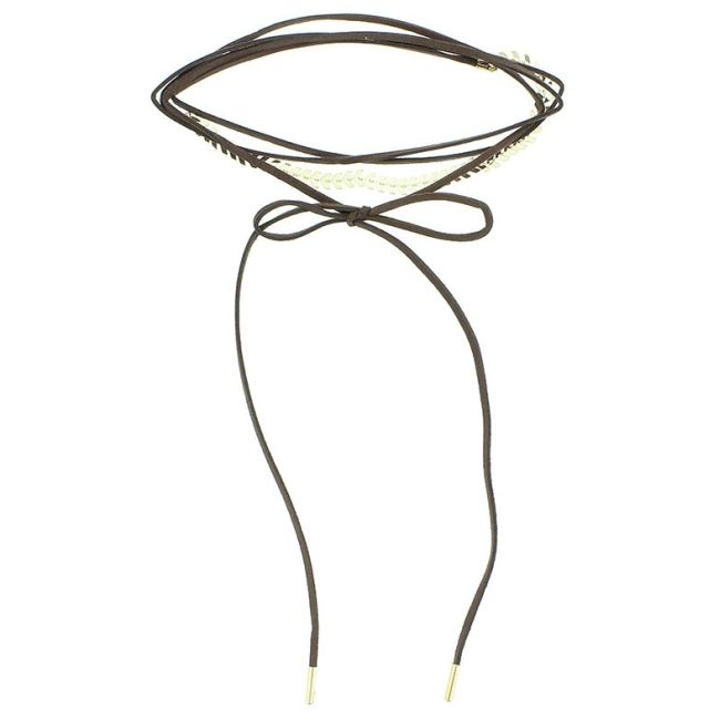 CHOKER MULTI VUELTA ESPIGA METAL