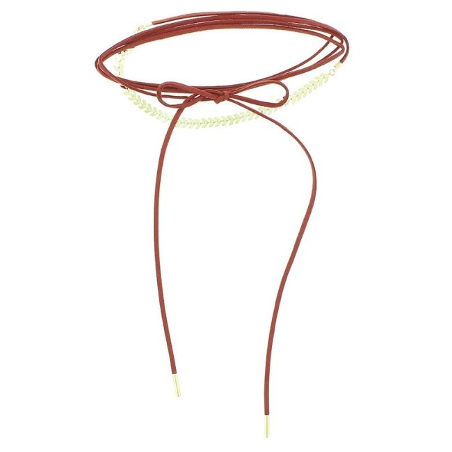 MULTI ROUND METAL SPIKE CHOKER