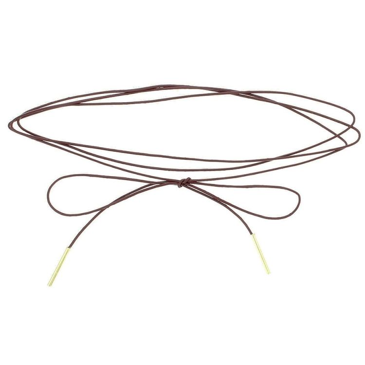 CHOKER MULTI VUELTA CUERO PUNTAS METAL