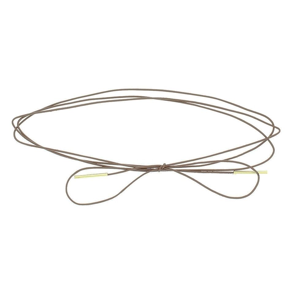 CHOKER MULTI VUELTA CUERO PUNTAS METAL