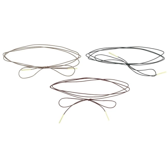 CHOKER MULTI VUELTA CUERO PUNTAS METAL