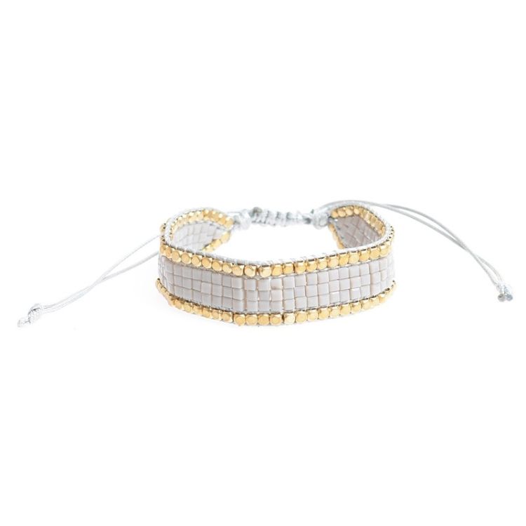 MACRAMÉ BEADED BRACELET