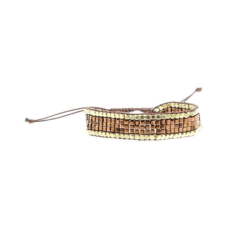 MACRAME BEADS BRACELET