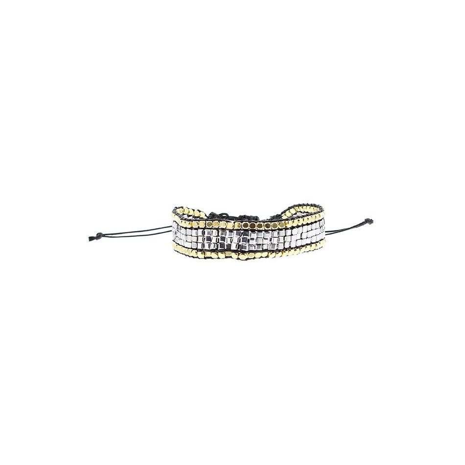MACRAME BEADS BRACELET
