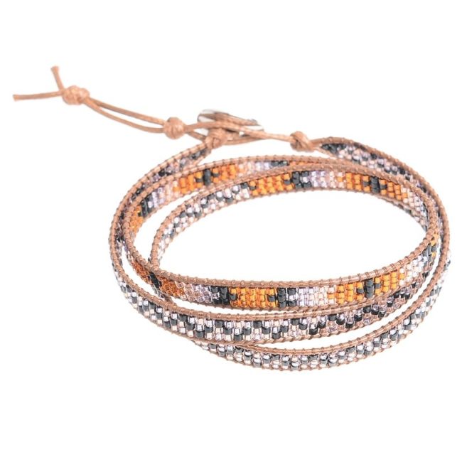 PULSERA  MACRAMÉ 3 VUELTAS