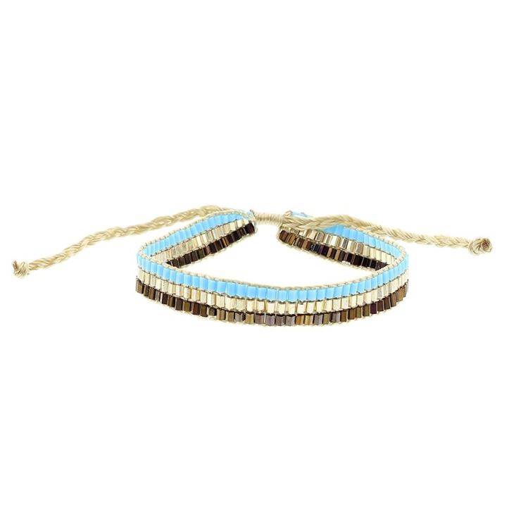 MACRAMÉ BEADED BRACELET