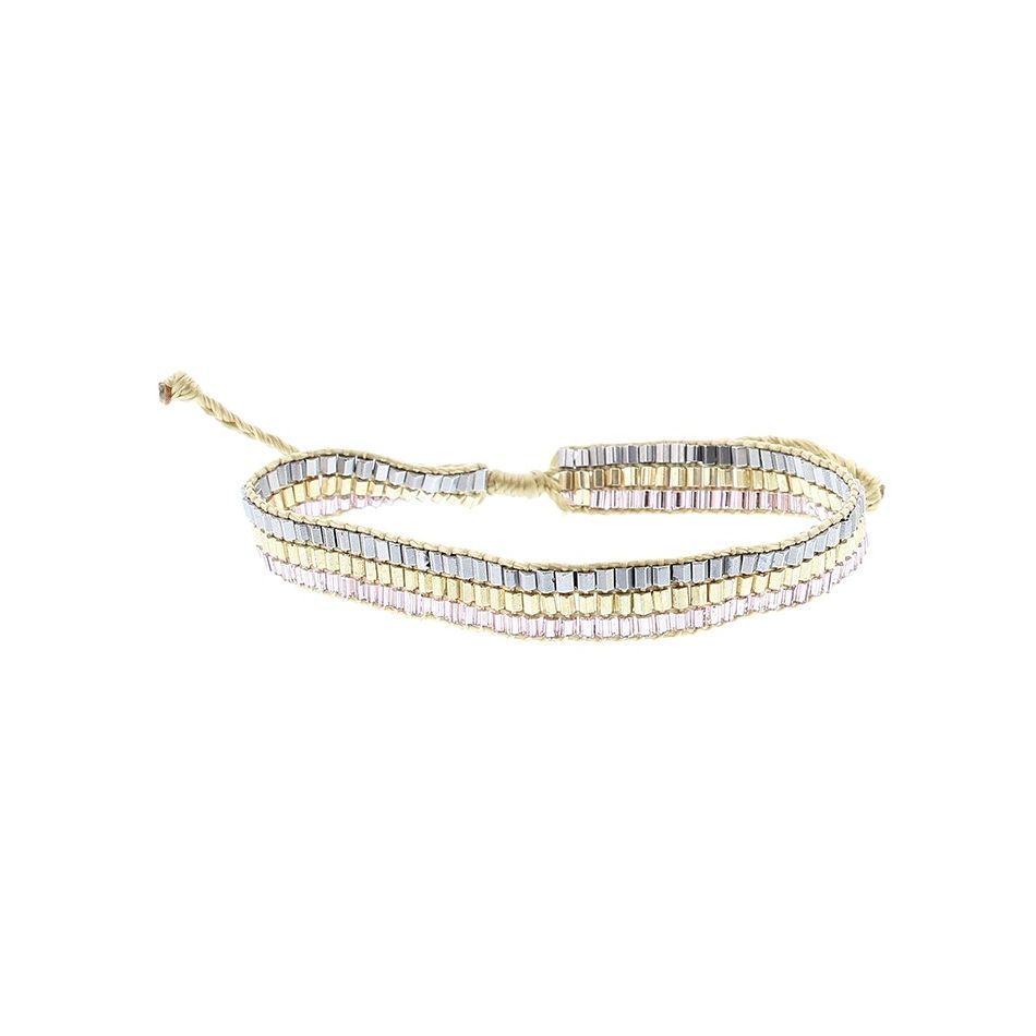 MACRAMÉ BEADED BRACELET