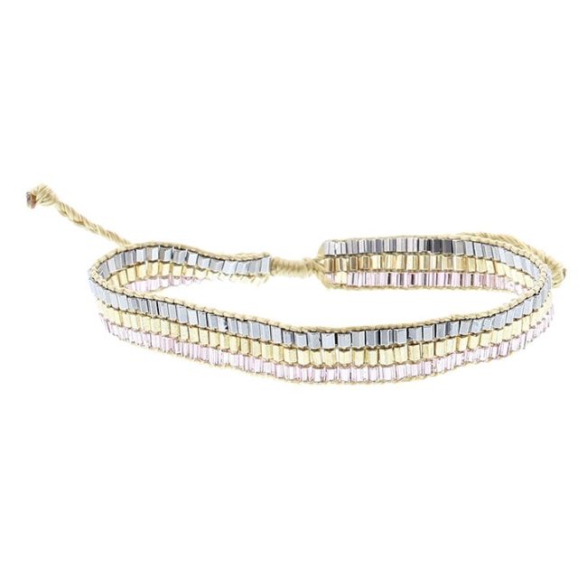 MACRAMÉ BEADED BRACELET