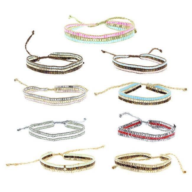 MACRAMÉ BEADED BRACELET