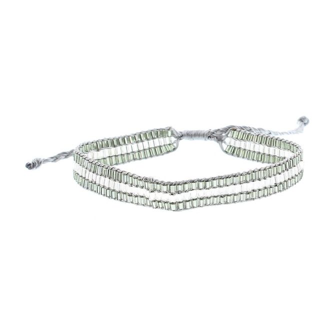 MACRAMÉ BEADED BRACELET
