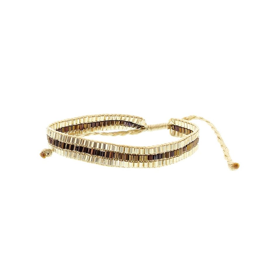 MACRAMÉ BEADED BRACELET