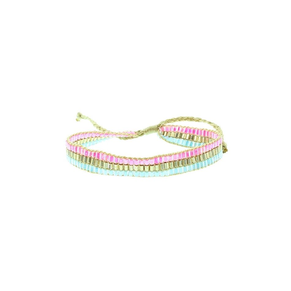 MACRAMÉ BEADED BRACELET