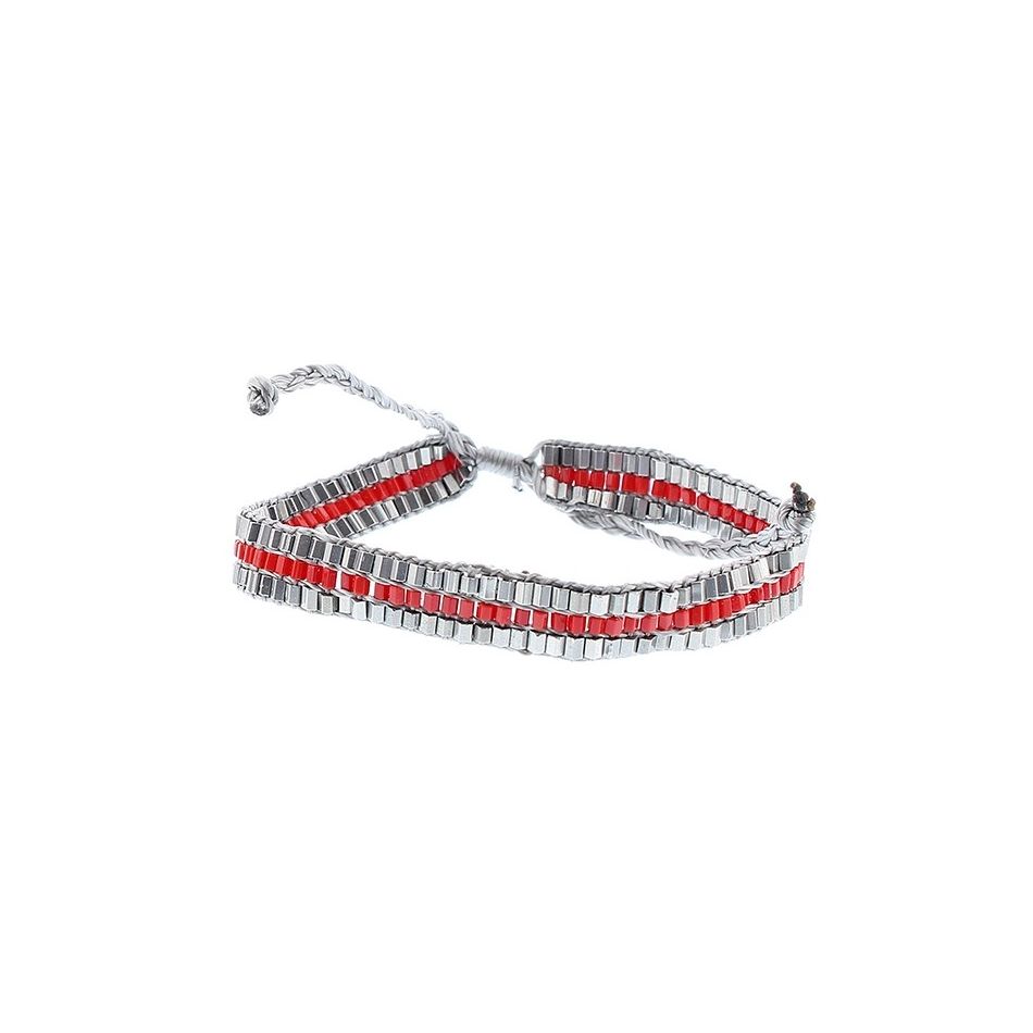 MACRAMÉ BEADED BRACELET