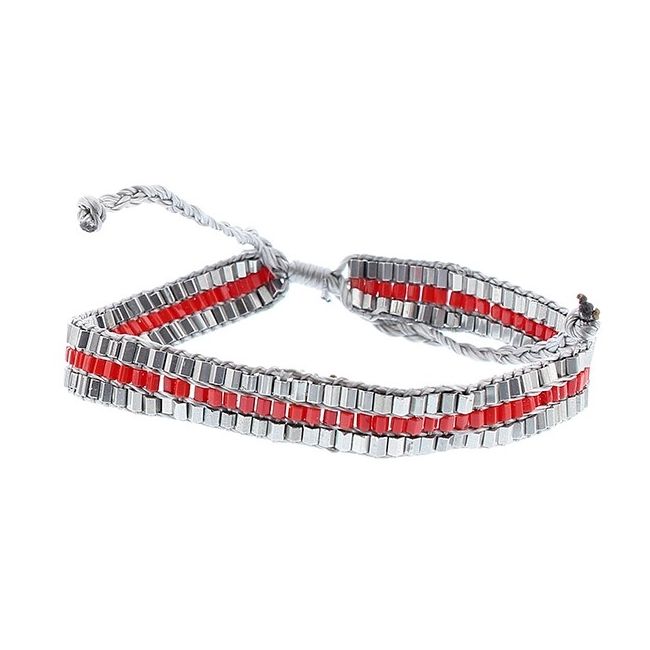MACRAMÉ BEADED BRACELET