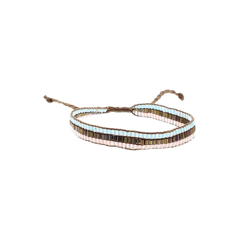 MACRAMÉ BEADED BRACELET