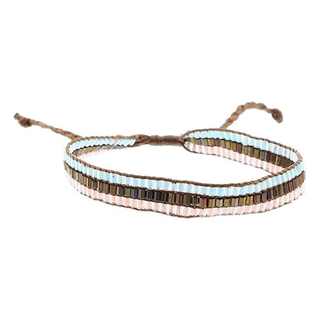 MACRAMÉ BEADED BRACELET