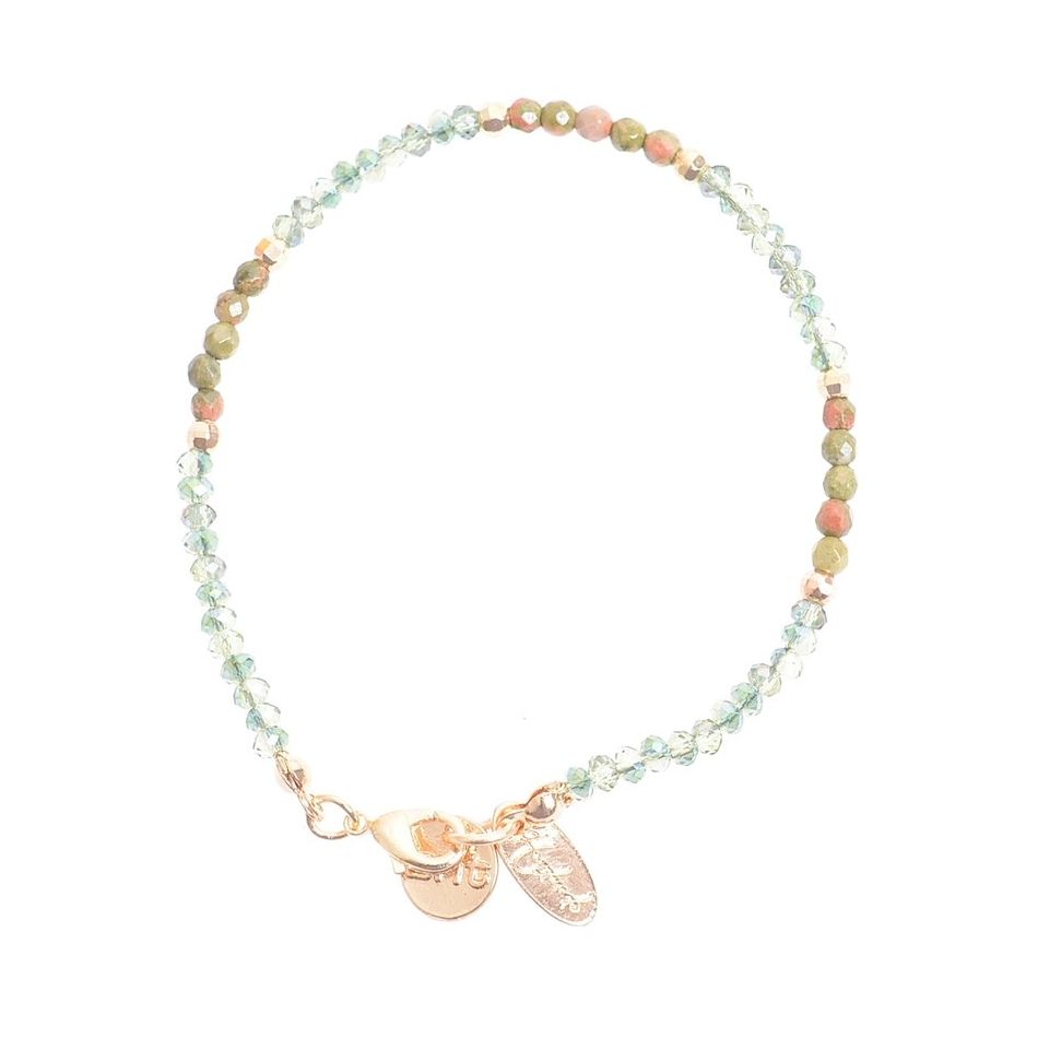 PULSERA CUENTAS PIEDRAS