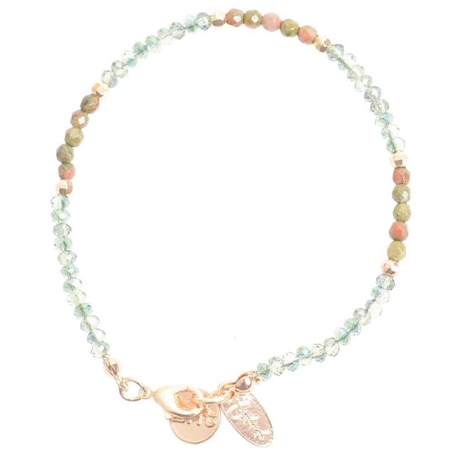 PULSERA CUENTAS PIEDRAS