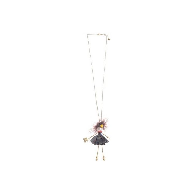 COLLAR LARGO COLG. MUÑECA LADY QUEEN