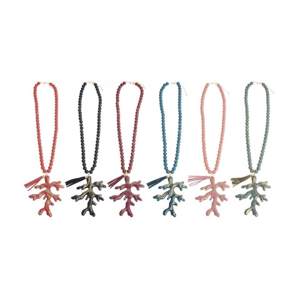 COLLAR LARGO COLG. RESINA