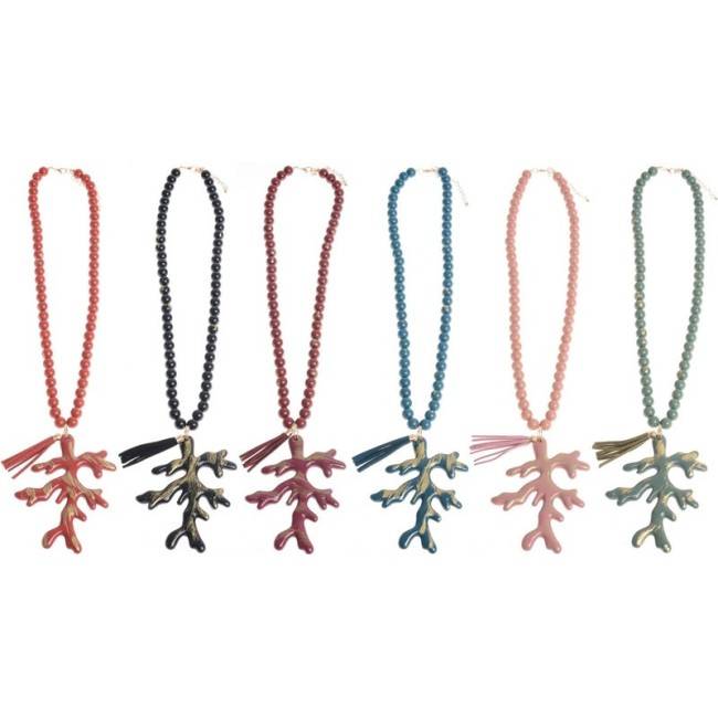 COLLAR LARGO COLG. RESINA
