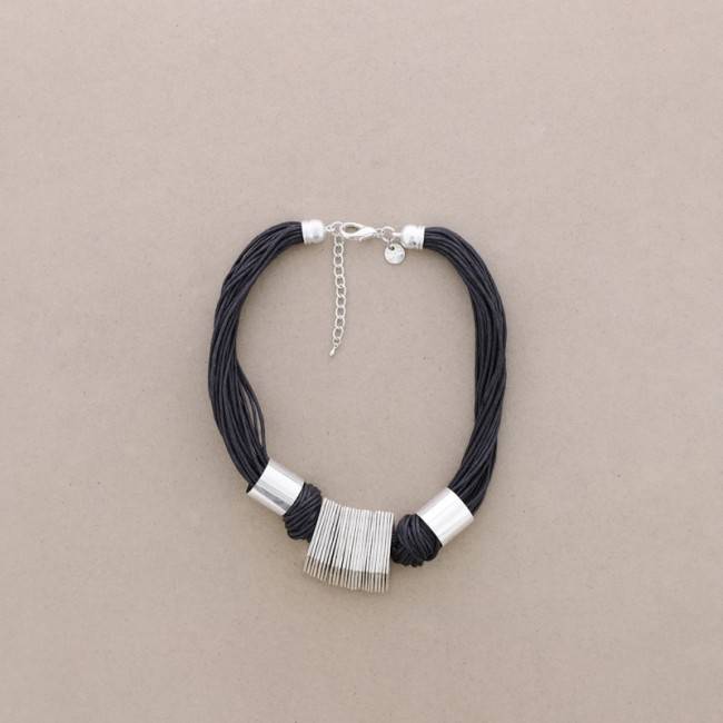GARGANTILLA CORDONES METALES