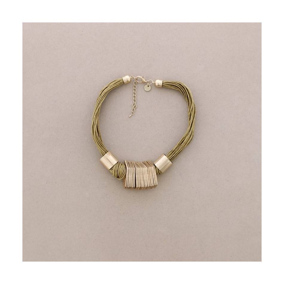 GARGANTILLA CORDONES METALES