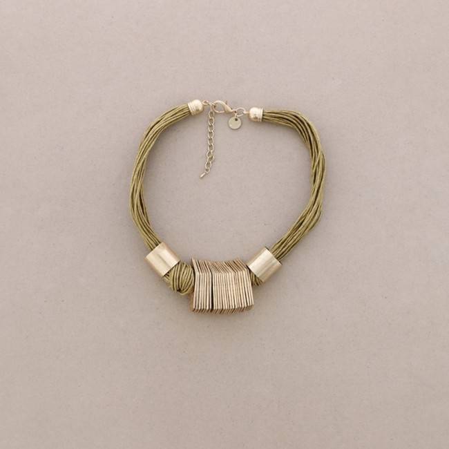GARGANTILLA CORDONES METALES
