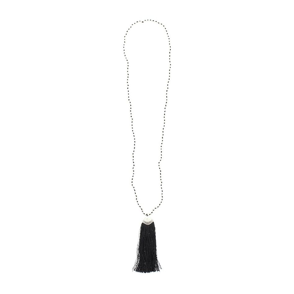 LONG PENDANT NECKLACE FRINGE