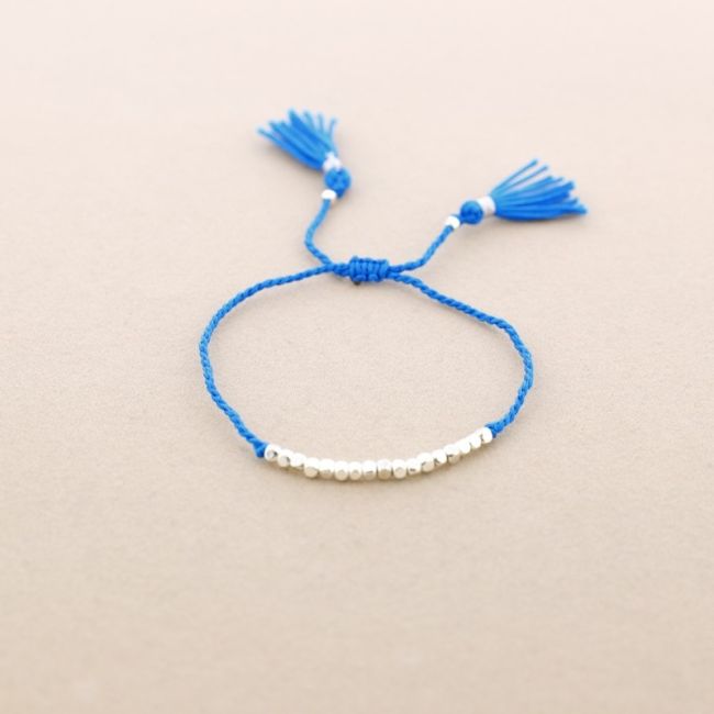 PULSERA  MACRAMÉ CUENTAS