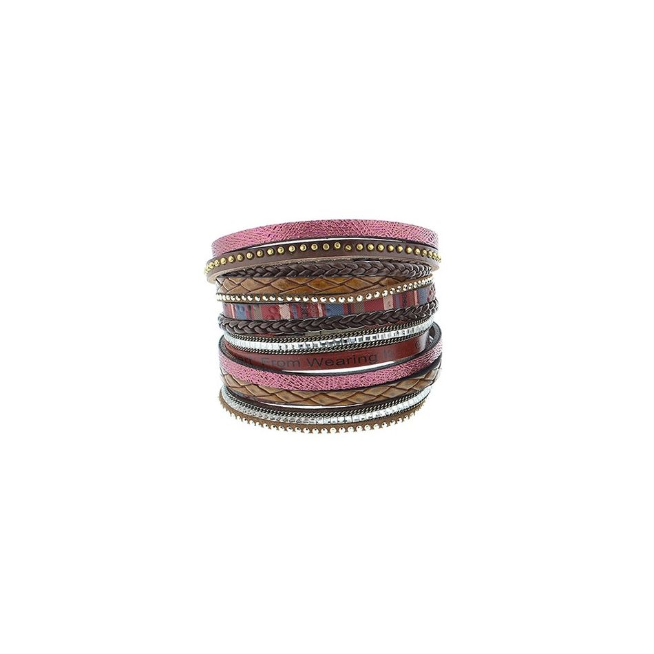 MULTI-STRAND MAGNET CLOSURE BRACELET