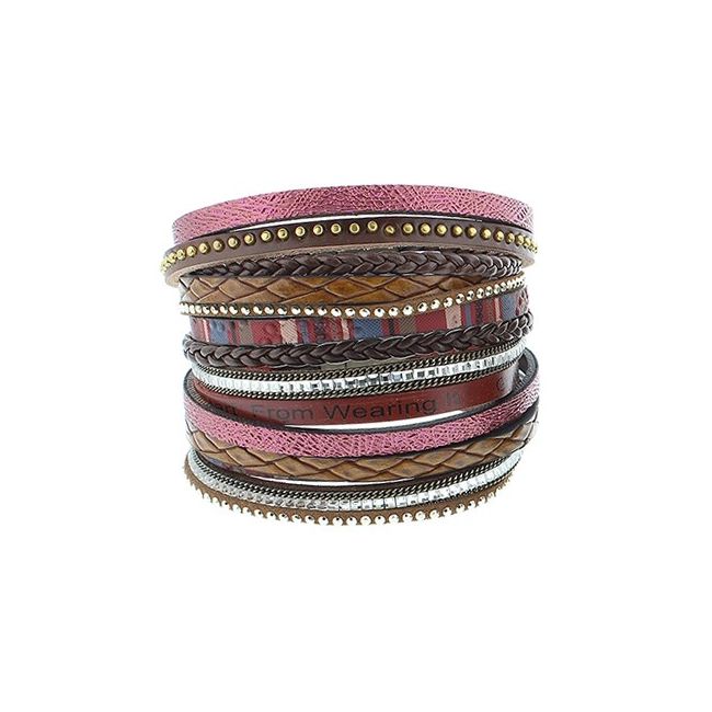 MULTI-STRAND MAGNET CLOSURE BRACELET