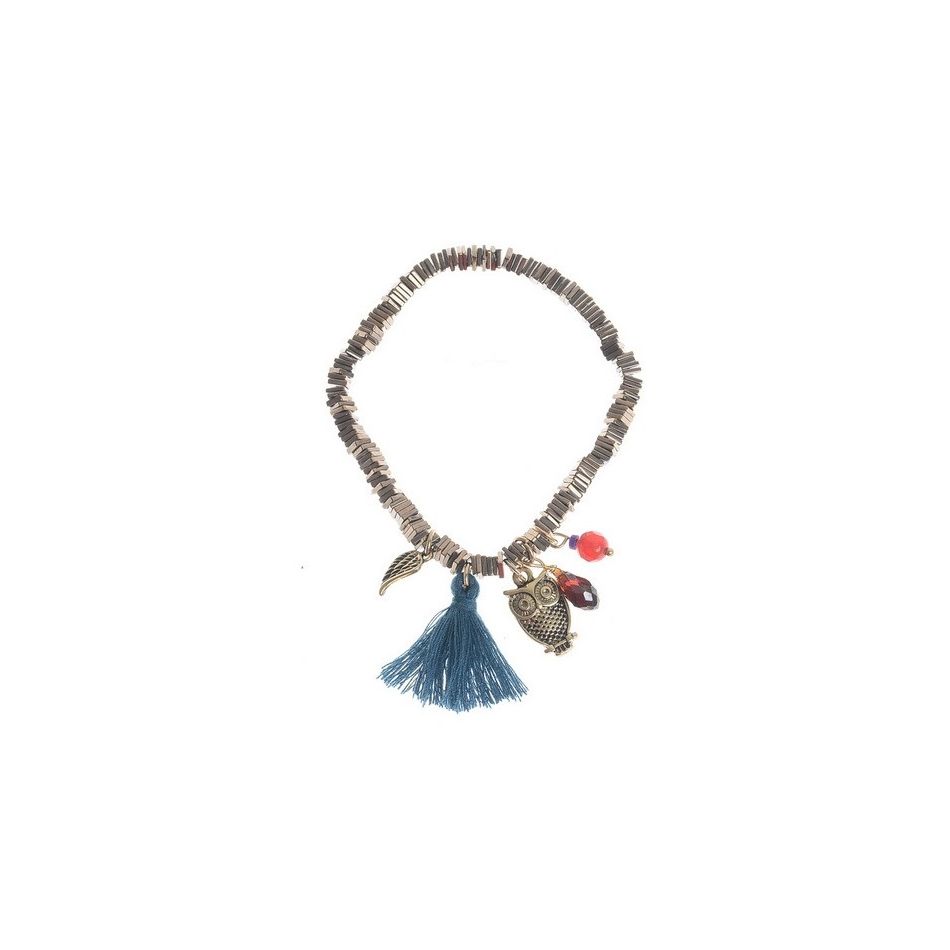 PULSERA CUENTAS COLGANTES