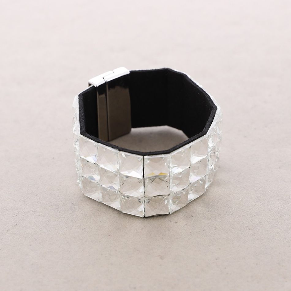 FACETED CRYSTAL BRACELET