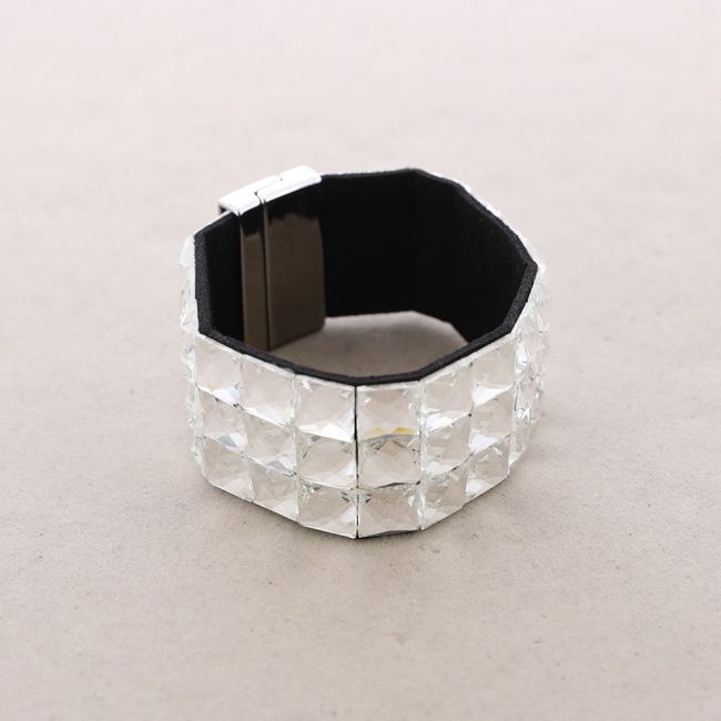 FACETED CRYSTAL BRACELET