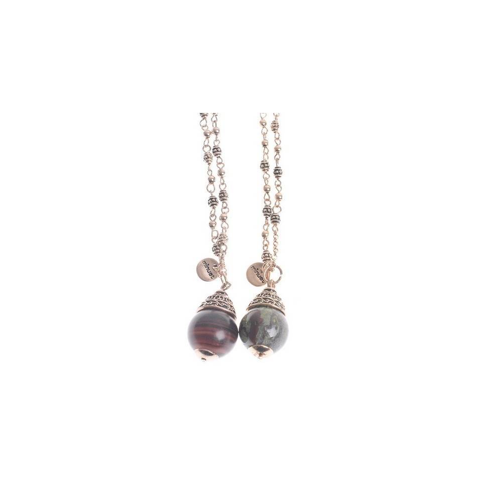 LONG PENDANT NECKLACE STONE