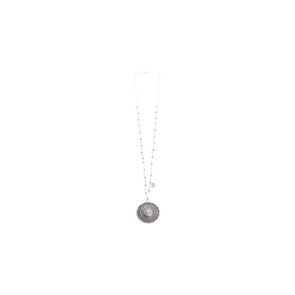 LONG PENDANT NECKLACE MEDALLION