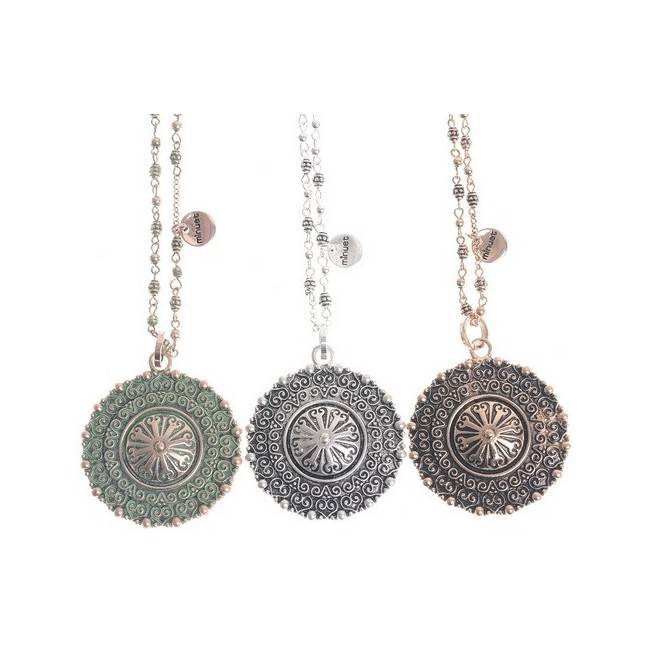 LONG PENDANT NECKLACE MEDALLION