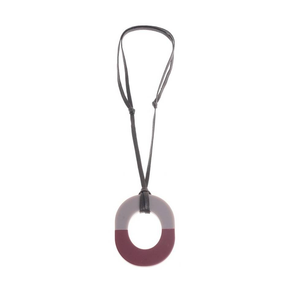 LONG PENDANT NECKLACE RESIN
