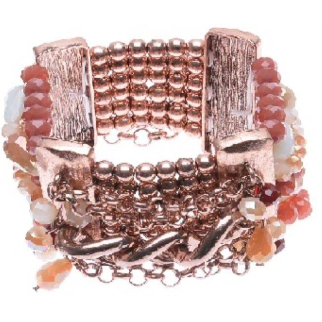 PULSERA ELÁSTICA CUENTAS VARIAS
