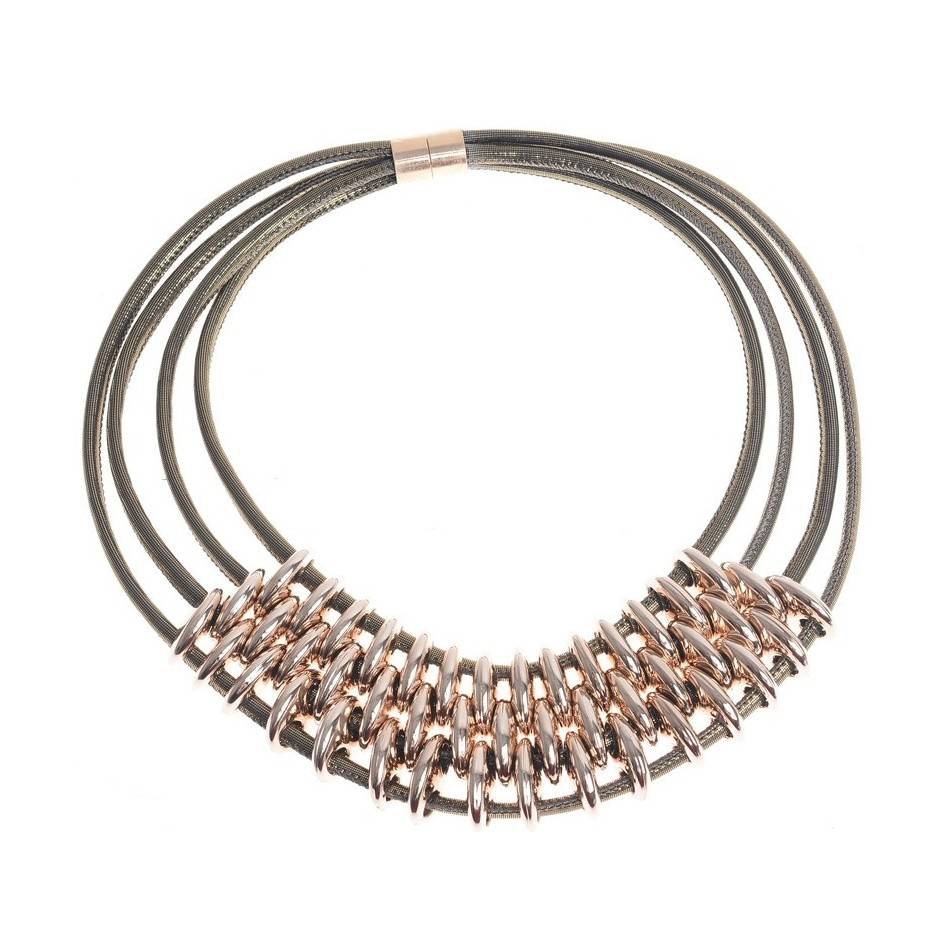 GARGANTILLA CORDONES CUENTAS