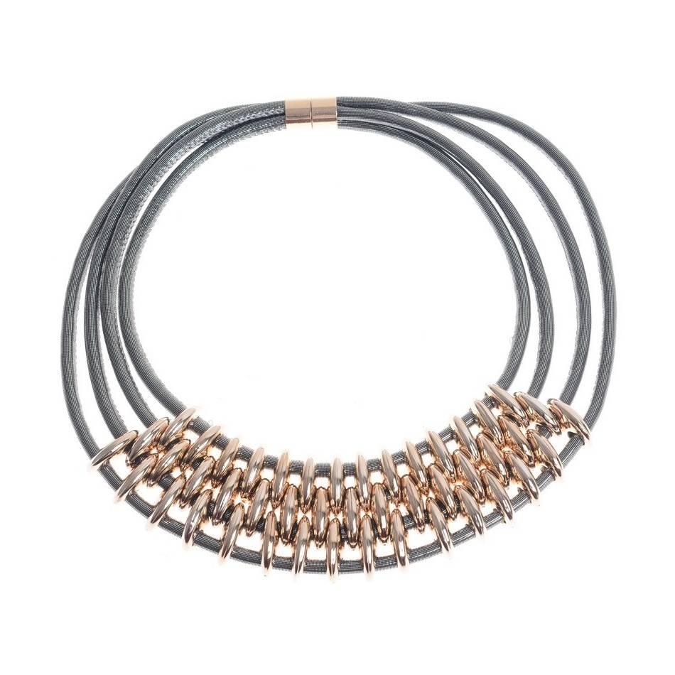 GARGANTILLA CORDONES CUENTAS