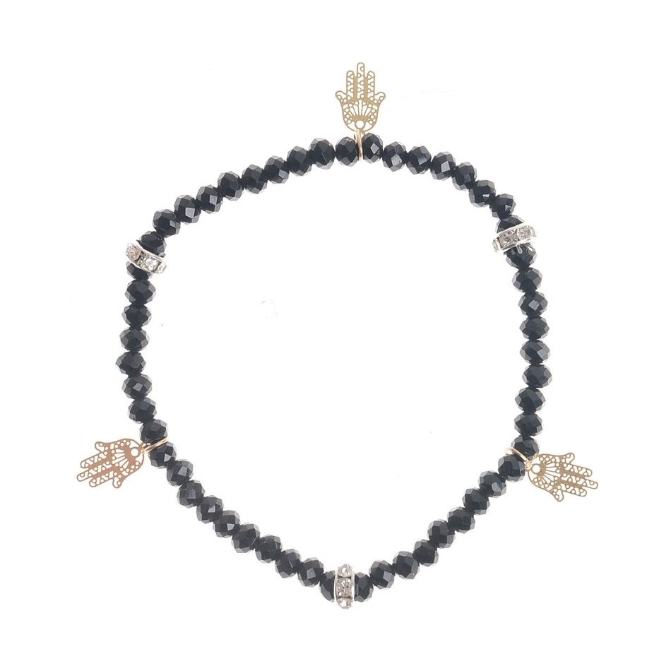 FACETED CRYSTALS BRACELET
