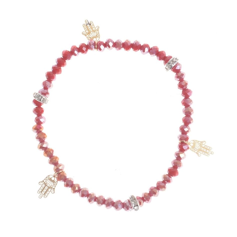 FACETED CRYSTALS BRACELET