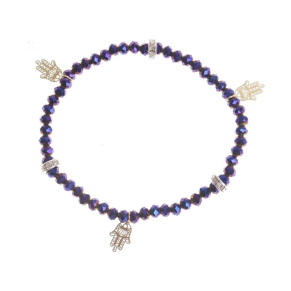 FACETED CRYSTALS BRACELET