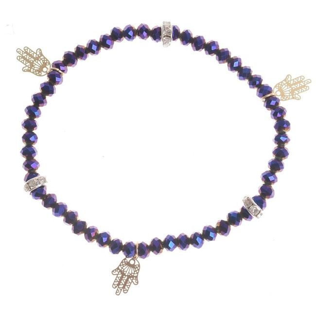 FACETED CRYSTALS BRACELET