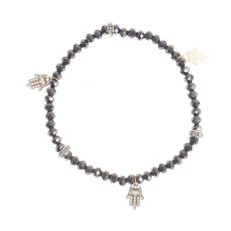 FACETED CRYSTALS BRACELET