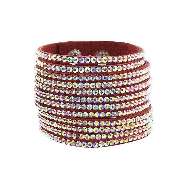 CRYSTAL MULTISTRAND BRACELET